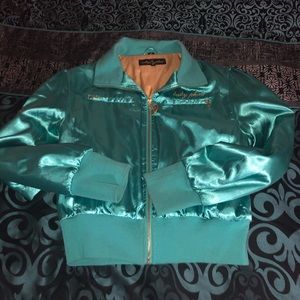 Baby Phat jacket with gold embellishments